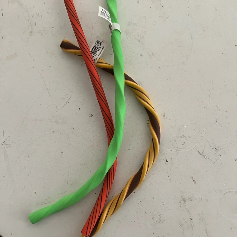 Colorful Twisted Rope erasers Set
